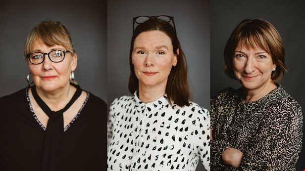 Maria Ljungdahl, Jane Karlsson, Pia Cederholm foto Kajsa Göransson