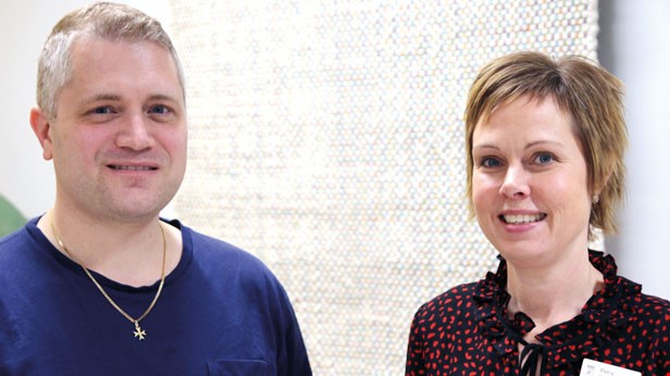 Manuel Tenser och Petra Karlborg foto Embla Jernstig