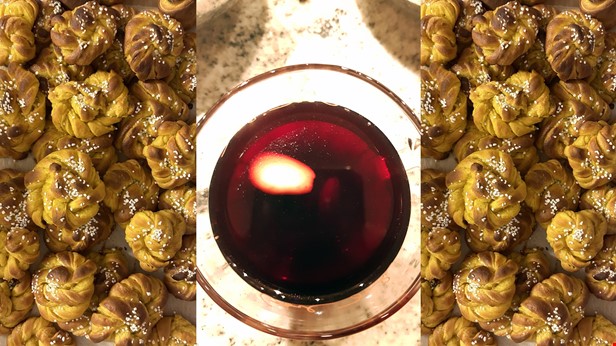Hembakta bullar och hemgjord glögg