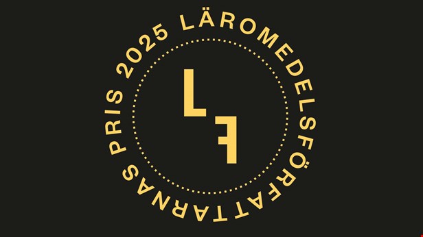 Logotyp Läromedelsförfattarnas pris 2025